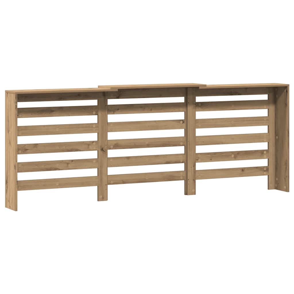 Copertura per radiatori Rovere 205 x 21,5 x 83,5 cm