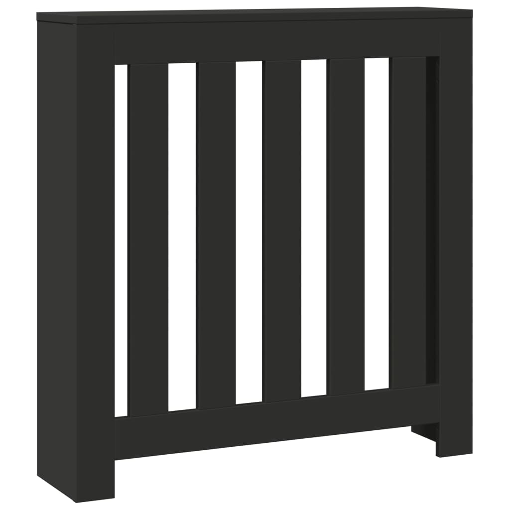 Copertura per radiatori Nero 78 x 20 x 82 cm