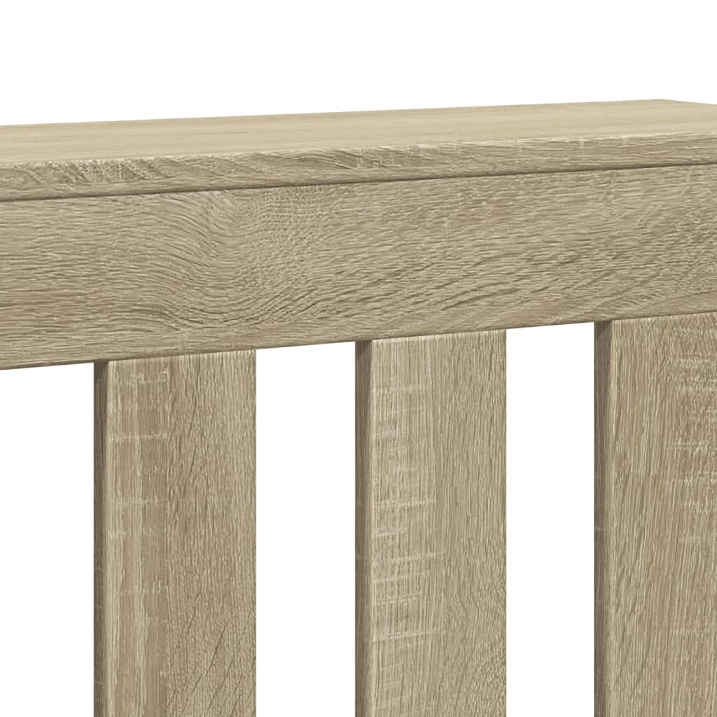 Copertura per radiatori Rovere Sonoma 78 x 20 x 82 cm
