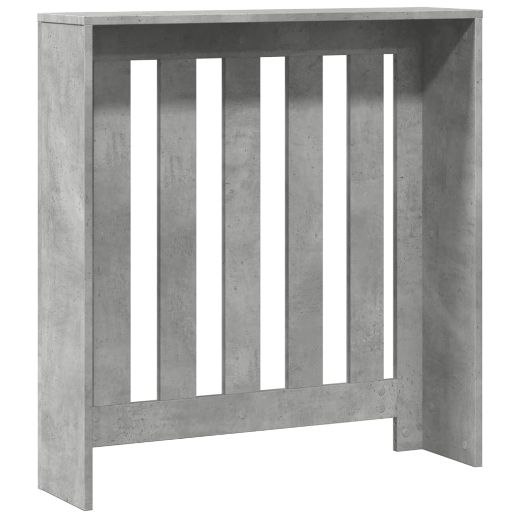 Copertura per radiatori Grigio Cemento 78 x 20 x 82 cm