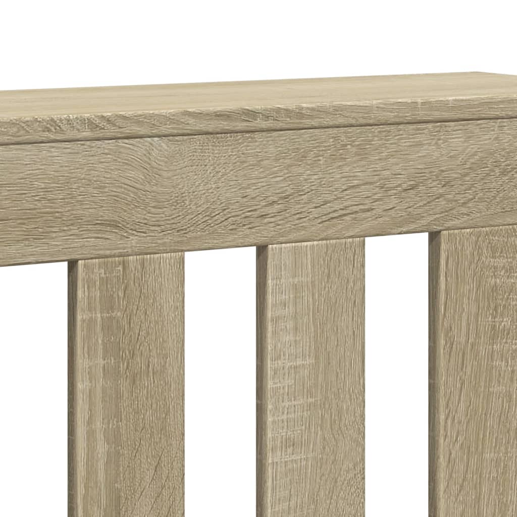 Copertura per radiatori Rovere Sonoma 104 x 20 x 82 cm