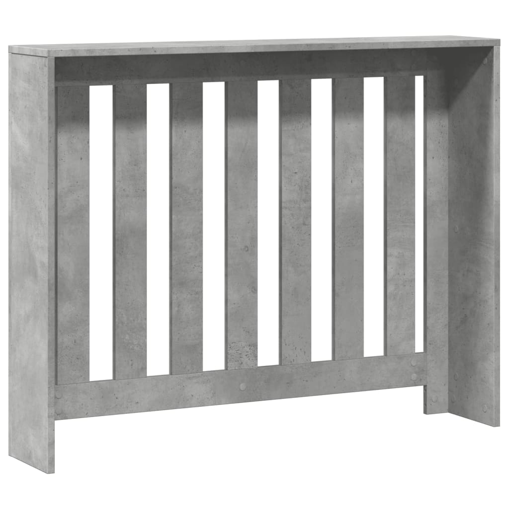 Copertura per radiatori Grigio Cemento 104 x 20 x 82 cm