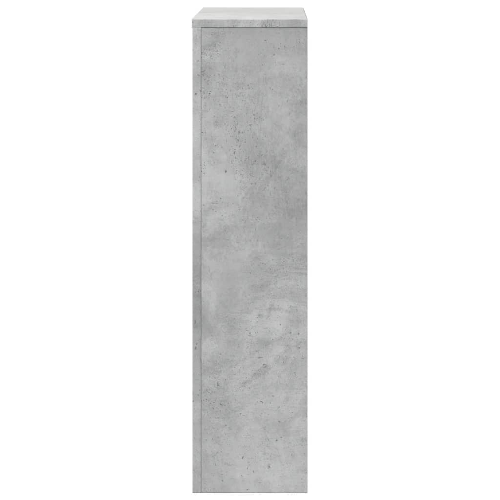 Copertura per radiatori Grigio Cemento 104 x 20 x 82 cm
