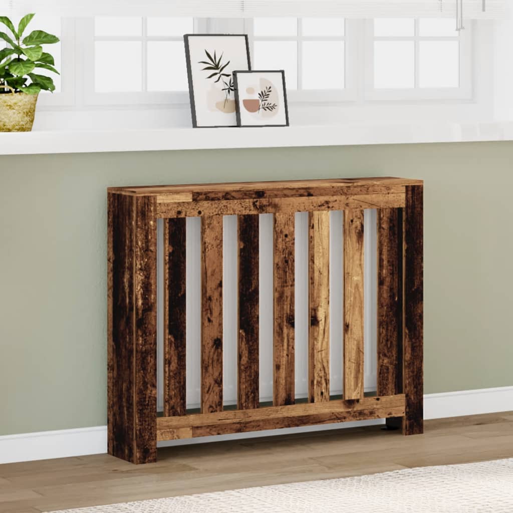 Copertura per radiatori Legno antico 104 x 20 x 82 cm