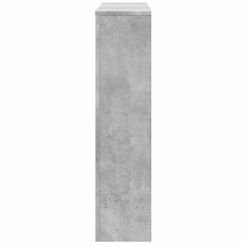 Copertura per radiatori Grigio Cemento 149 x 20 x 82 cm