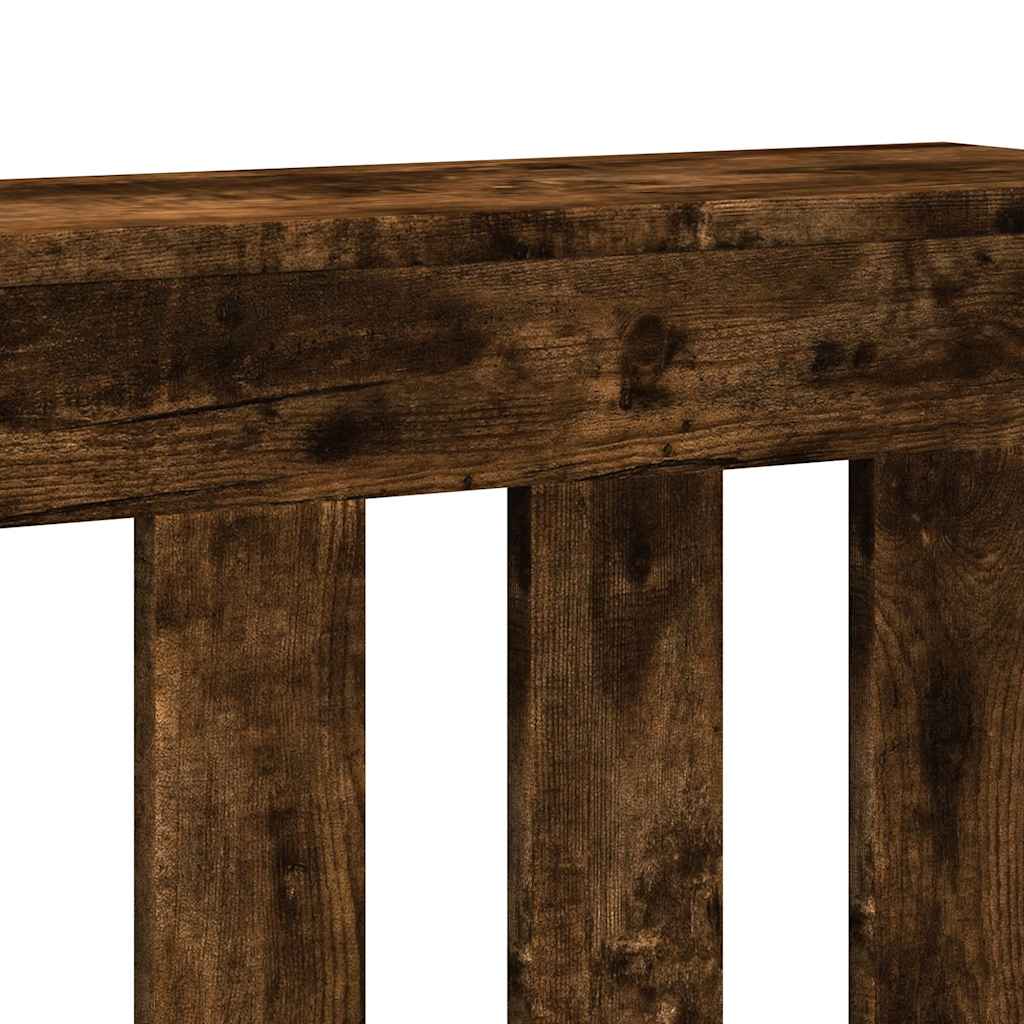 Copertura per radiatori Rovere Fumo 149 x 20 x 82 cm