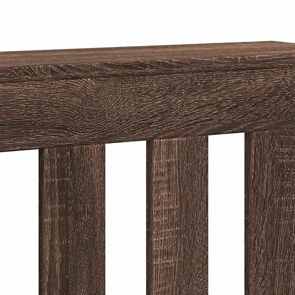 Copertura per radiatori Rovere Marrone 149 x 20 x 82 cm