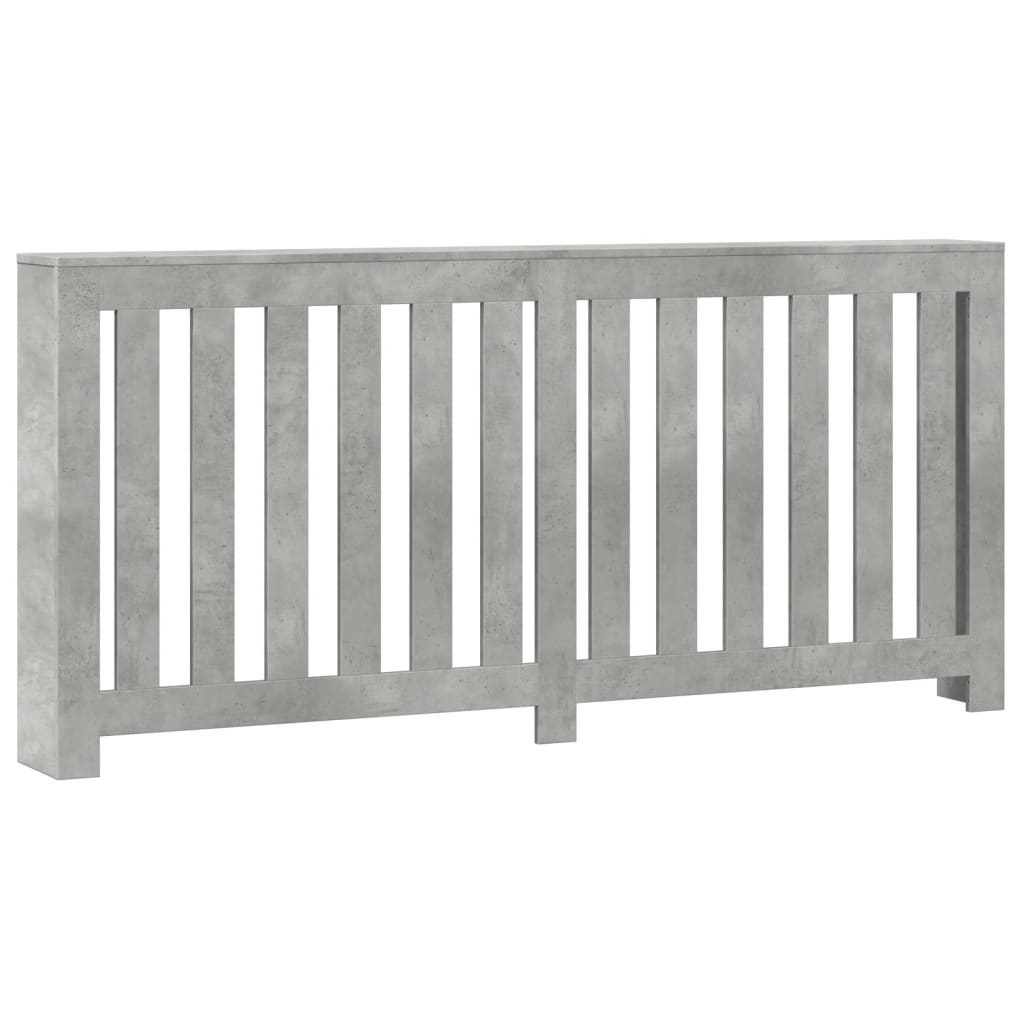 Copertura per radiatori Grigio Cemento 175 x 20 x 82 cm