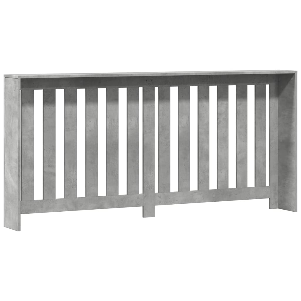 Copertura per radiatori Grigio Cemento 175 x 20 x 82 cm