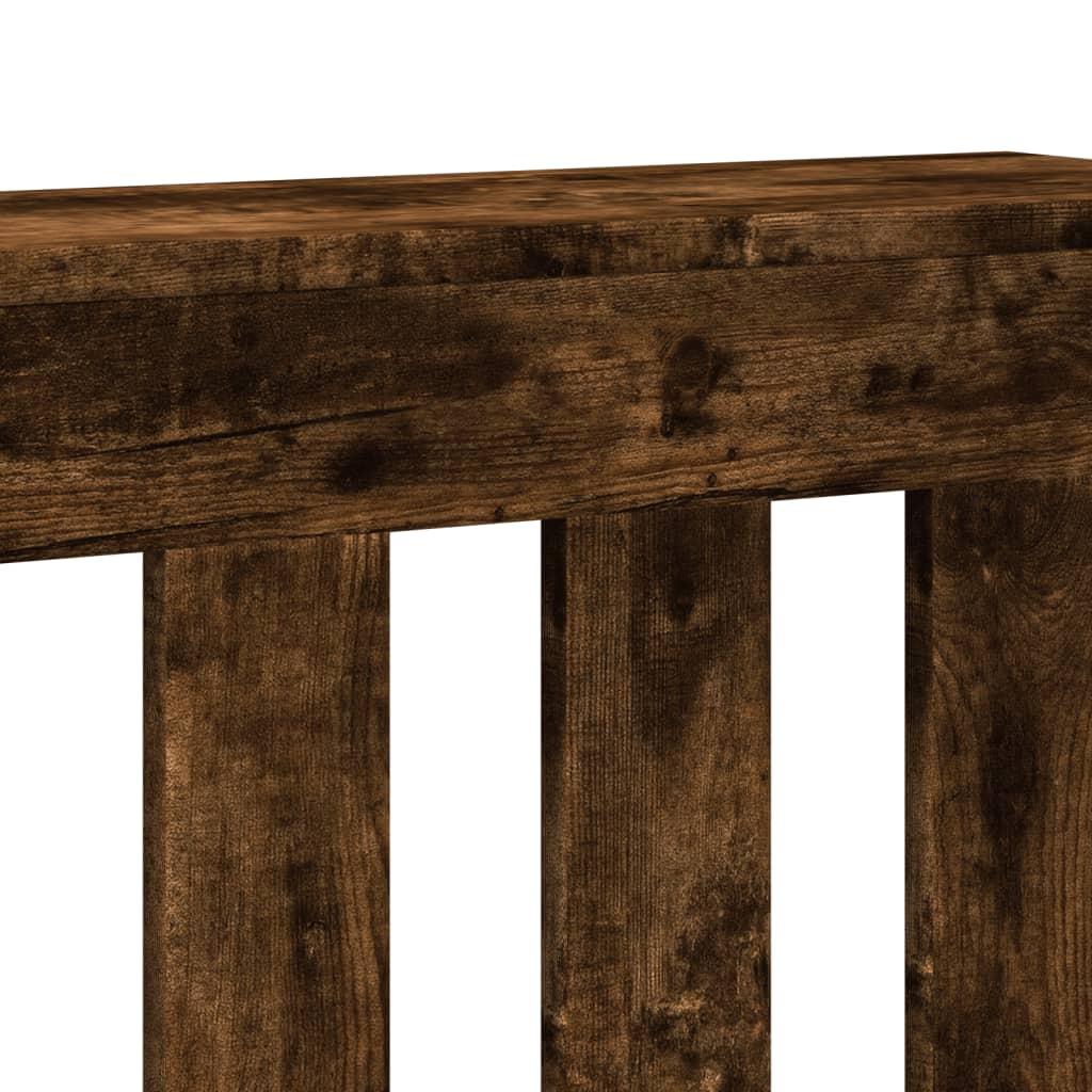 Copertura per radiatori Rovere Fumo 175 x 20 x 82 cm