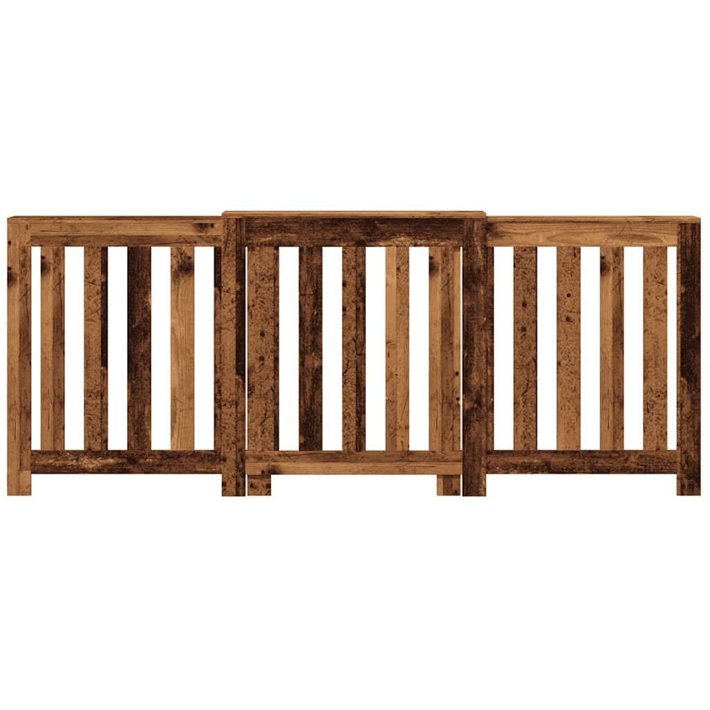Copertura per radiatori Legno antico 205 x 21,5 x 83,5 cm