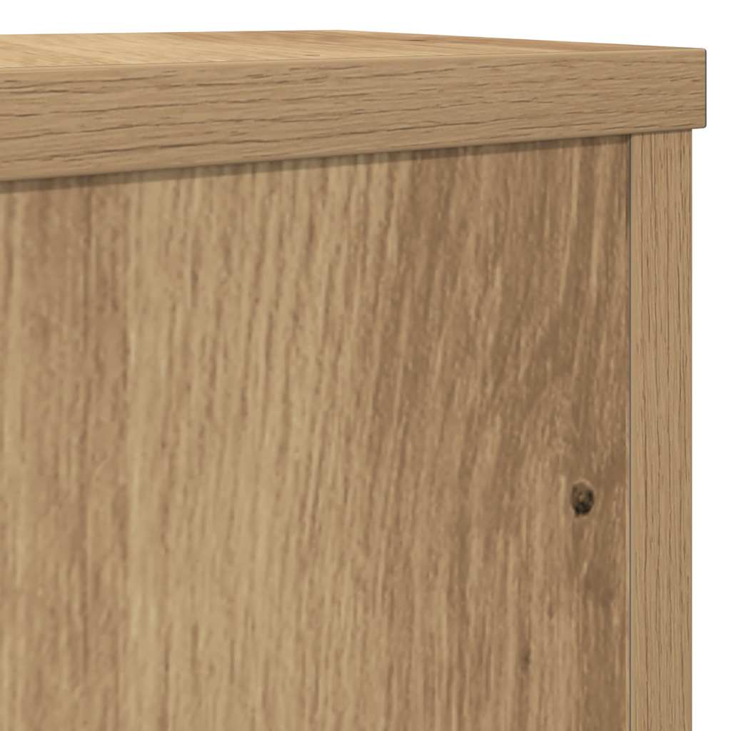 Supporti per Piante 2 pz Rovere 15x15x20 cm in Multistrato
