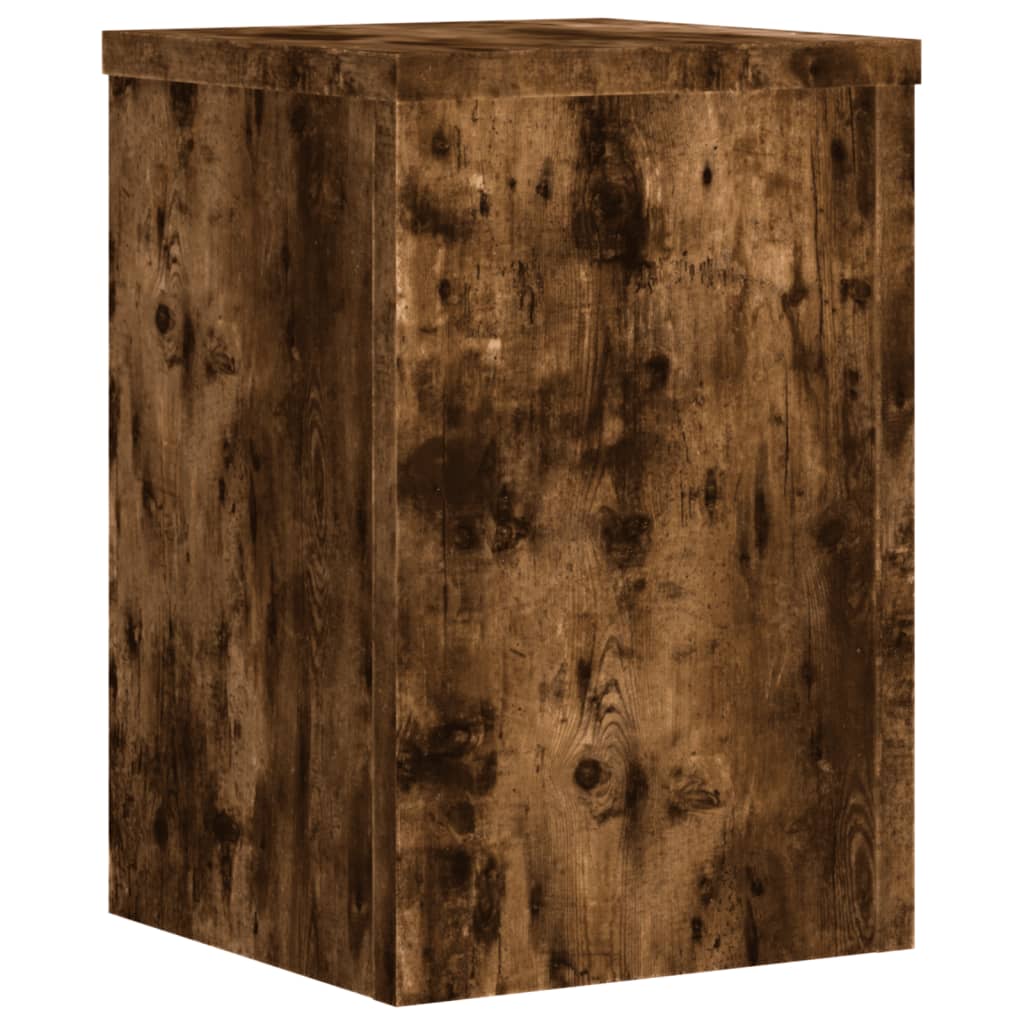 Supporti per Piante 2 pz Rovere 20x20x30 cm Legno Multistrato