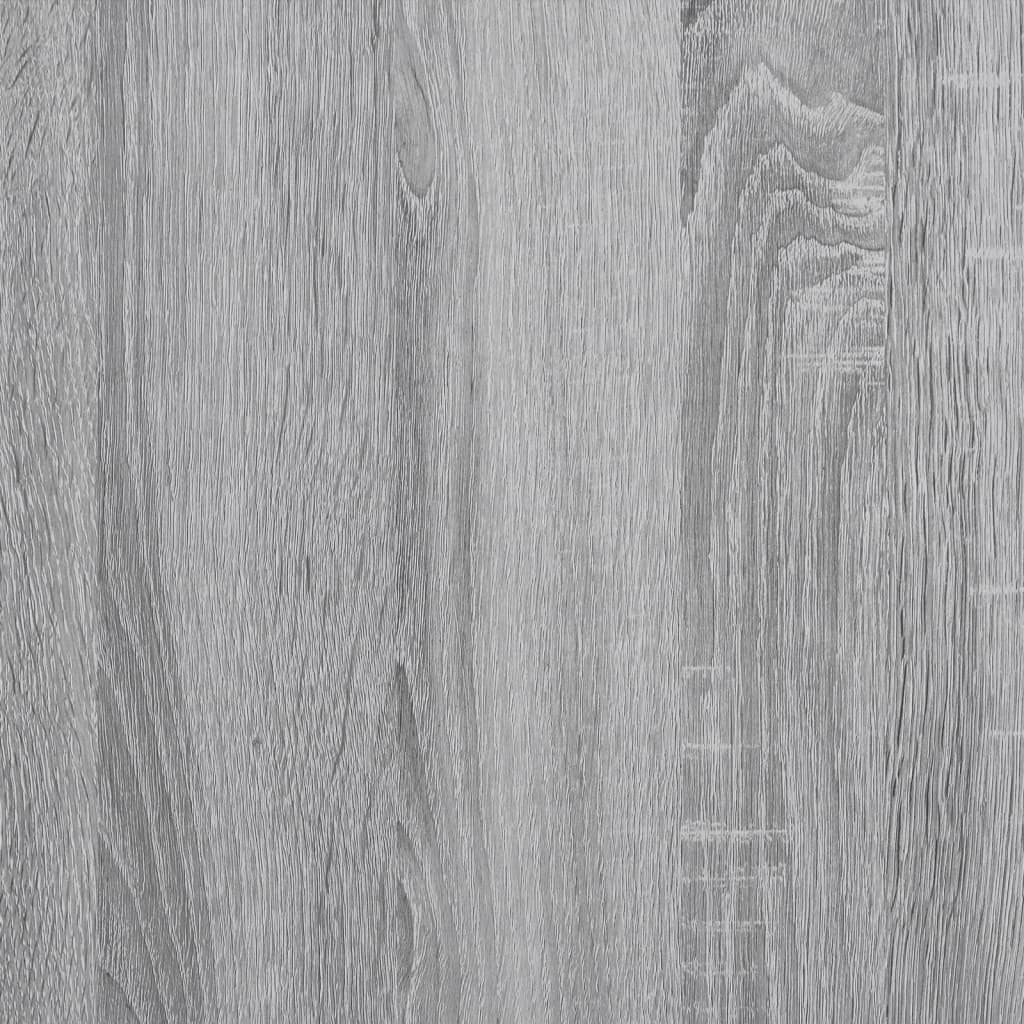 Supporti per Piante 2 pz Grigio 20x20x30 cm in Multistrato