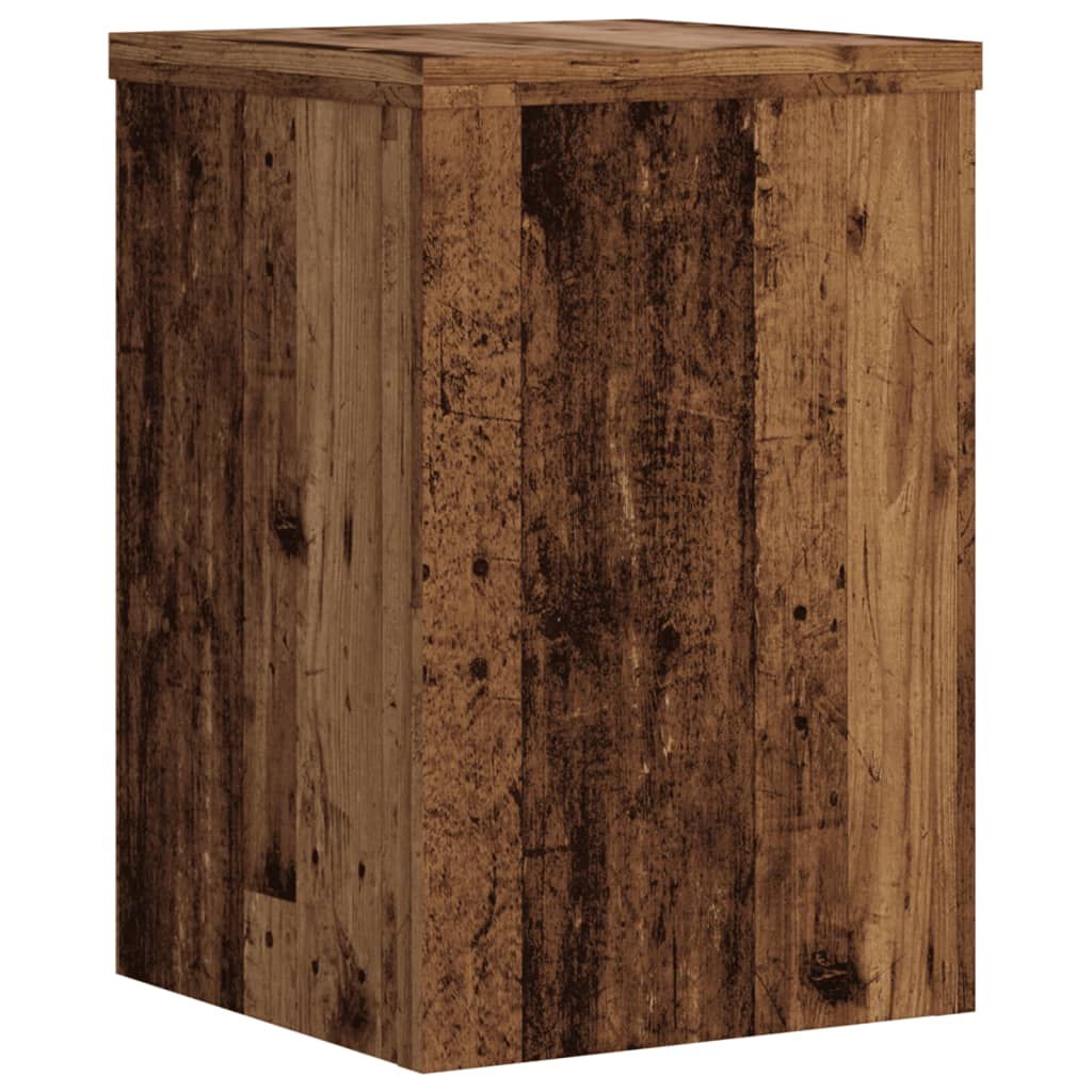 Supporti per Piante 2 pz Legno 20x20x30 cm Legno Multistrato