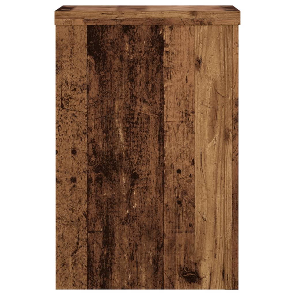 Supporti per Piante 2 pz Legno 20x20x30 cm Legno Multistrato