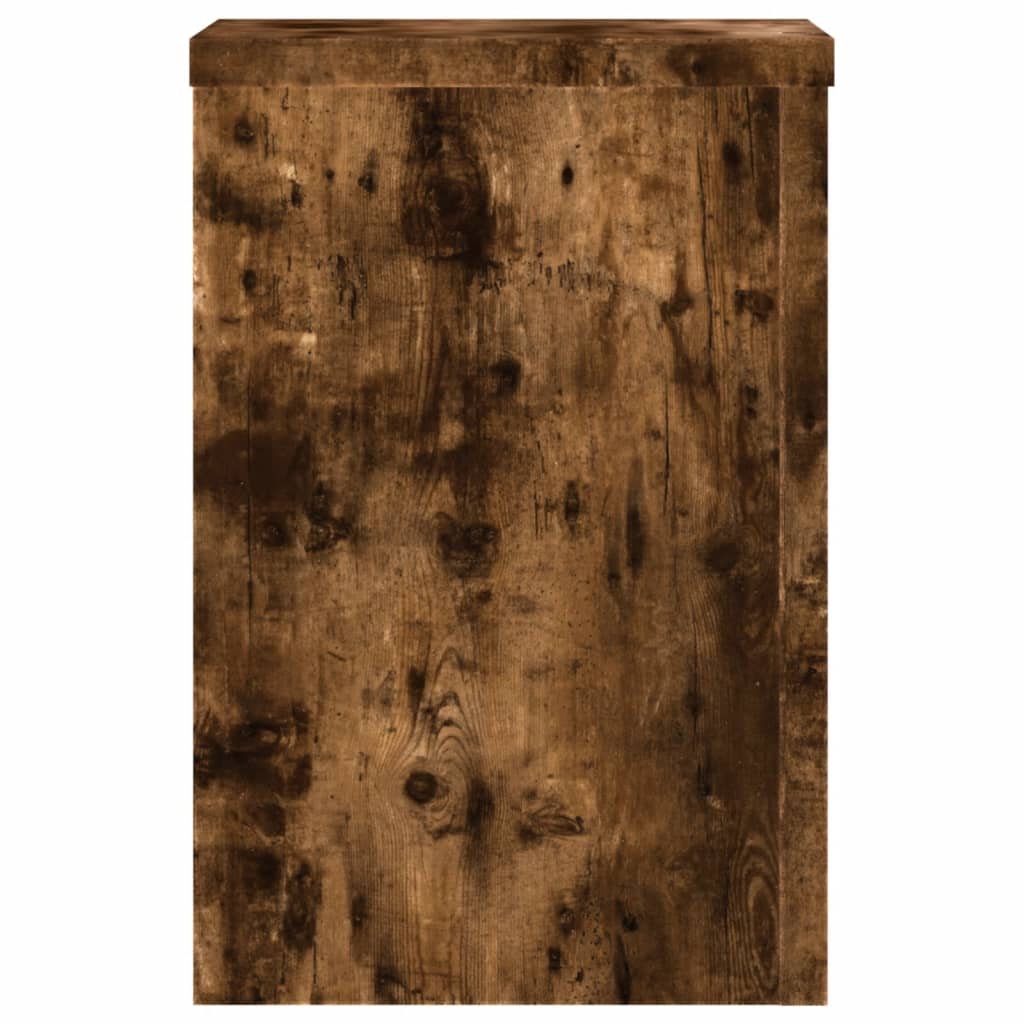 Supporti per Piante 2 pz Rovere 25x25x35 cm Legno Multistrato