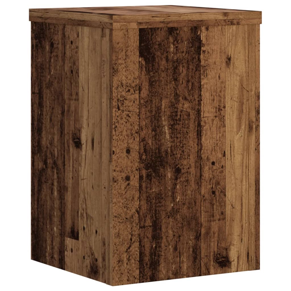 Supporti per Piante 2 pz Legno 25x25x35 cm Legno Multistrato