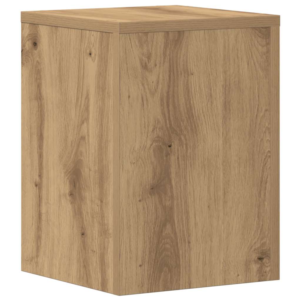 Supporti per Piante 2 pz Rovere 25x25x35 cm in Multistrato