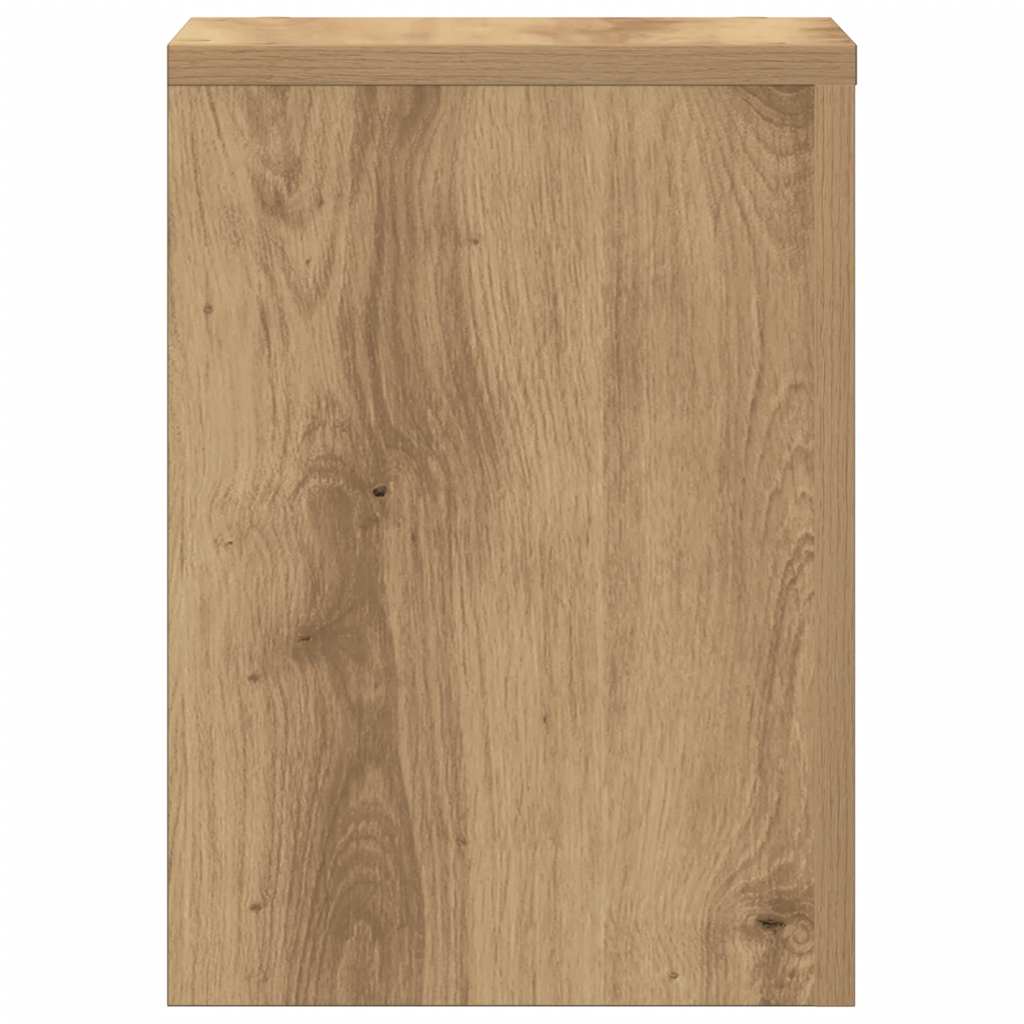 Supporti per Piante 2 pz Rovere 25x25x35 cm in Multistrato