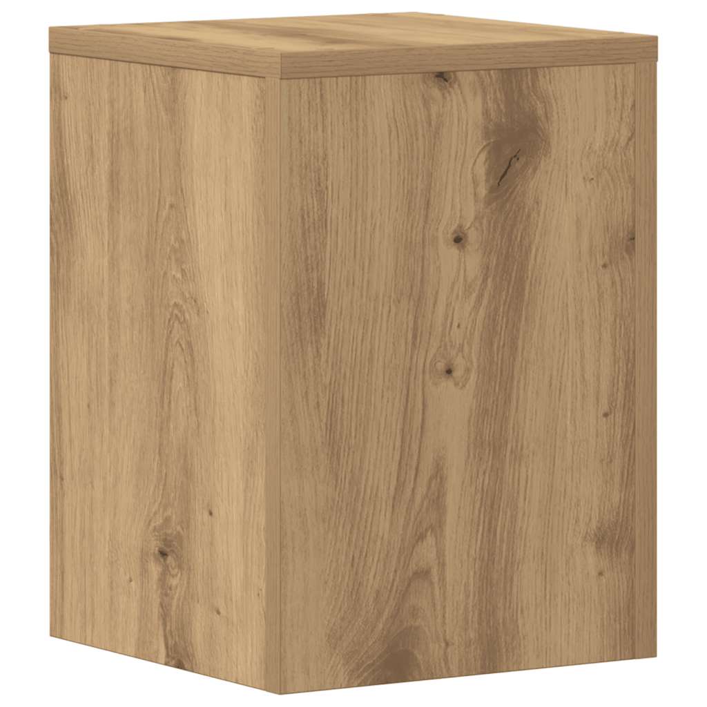 Supporti per Piante 2 pz Rovere 25x25x35 cm in Multistrato
