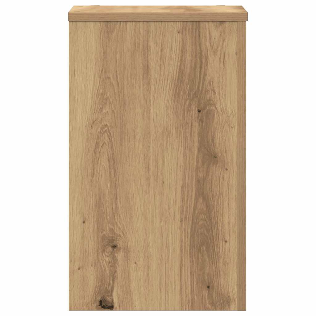 Supporti per Piante 2 pz Rovere 30x30x50 cm in Multistrato