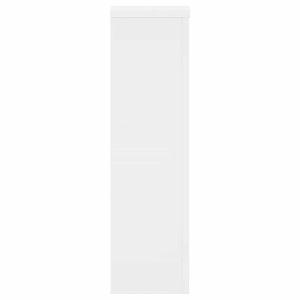 Supporto per piante 2 pz Bianco 17 x 17 x 60 cm