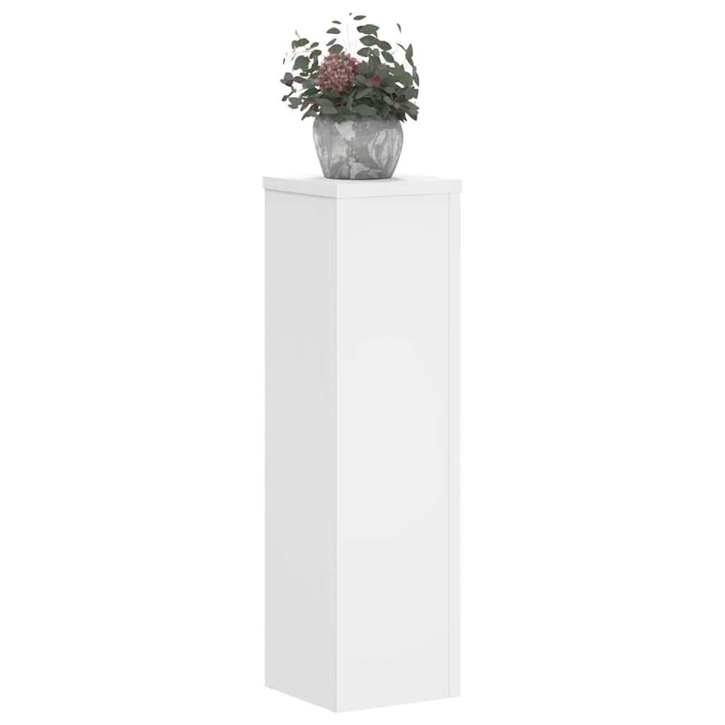 Supporto per piante 2 pz Bianco 17 x 17 x 60 cm