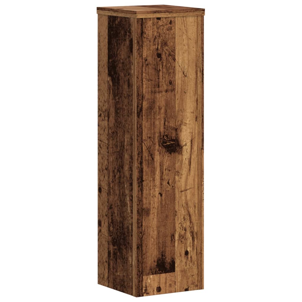 Supporti per Piante 2 pz Legno 17x17x60 cm Legno Multistrato