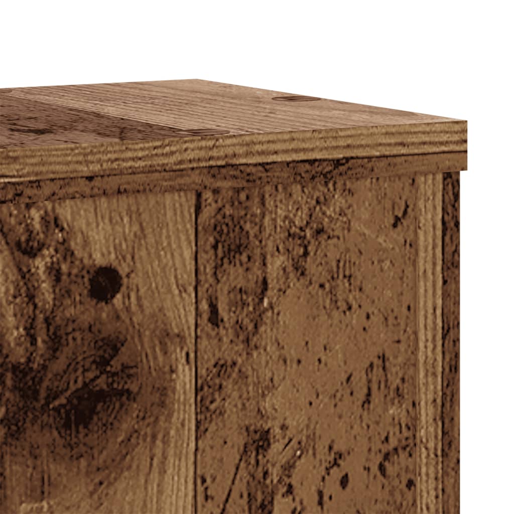 Supporti per Piante 2 pz Legno 17x17x60 cm Legno Multistrato