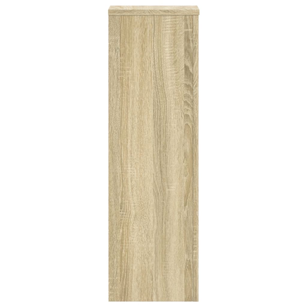 Supporto per piante 2 pz Rovere Sonoma 25 x 25 x 80 cm