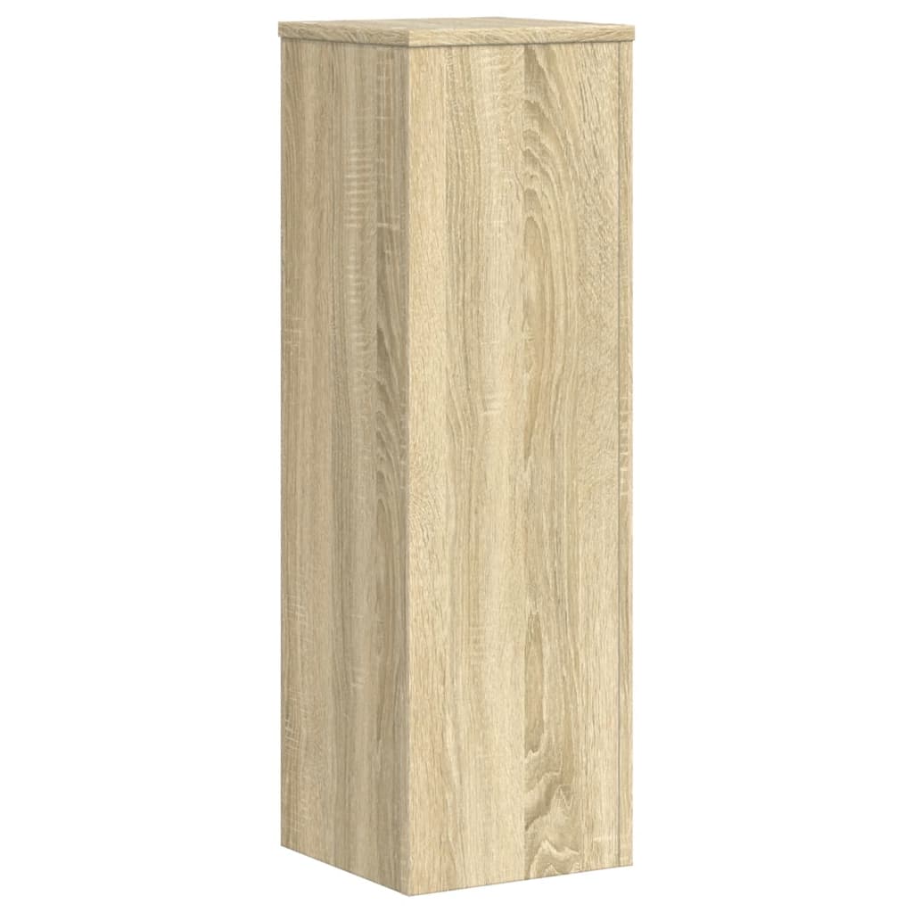 Supporto per piante 2 pz Rovere Sonoma 25 x 25 x 80 cm