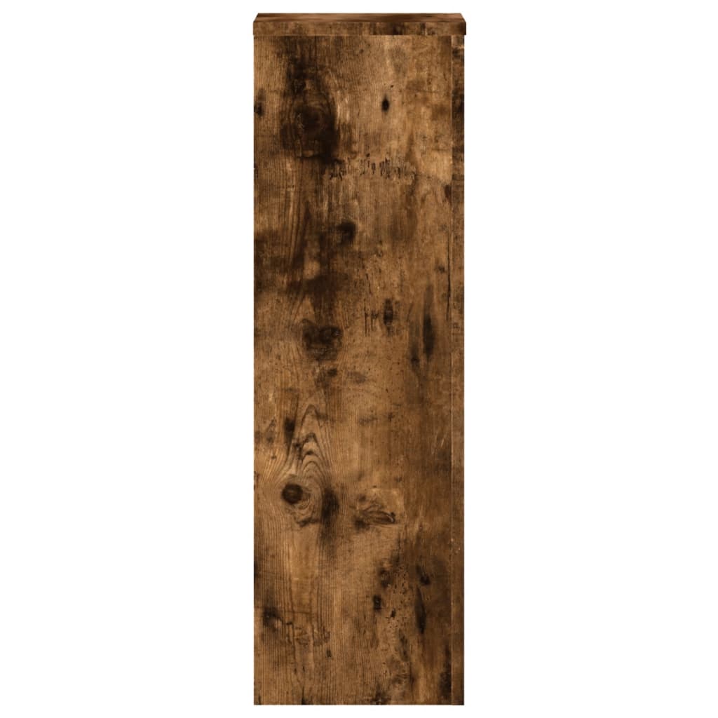 Supporti per Piante 2 pz Rovere 25x25x80 cm Legno Multistrato