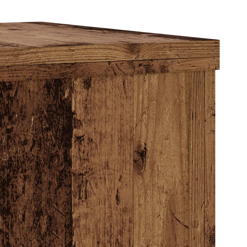 Supporti per Piante 2 pz Legno 25x25x80 cm Legno Multistrato