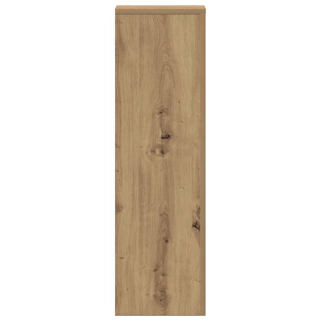 Supporto per piante 2 pz Rovere 25 x 25 x 80 cm