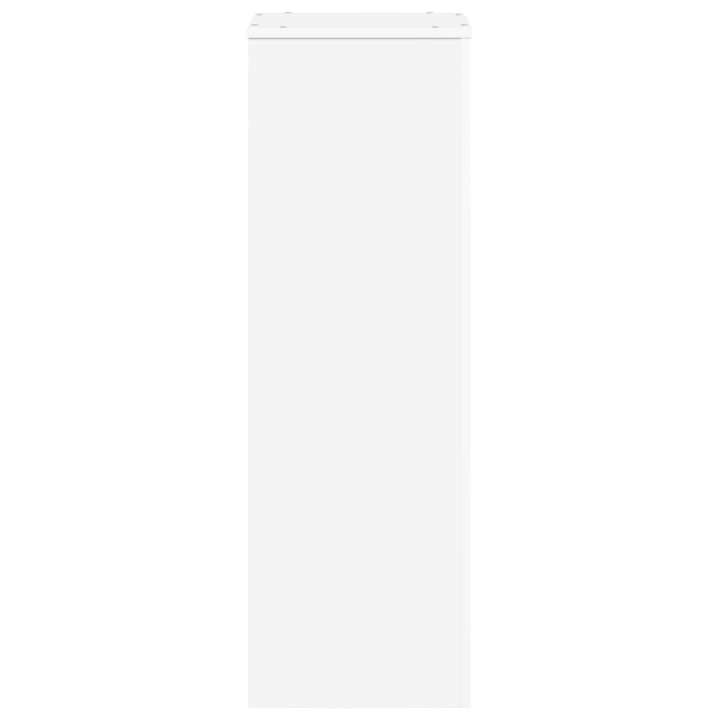 Supporto per Piante Bianco 33x33x100 cm in Truciolato