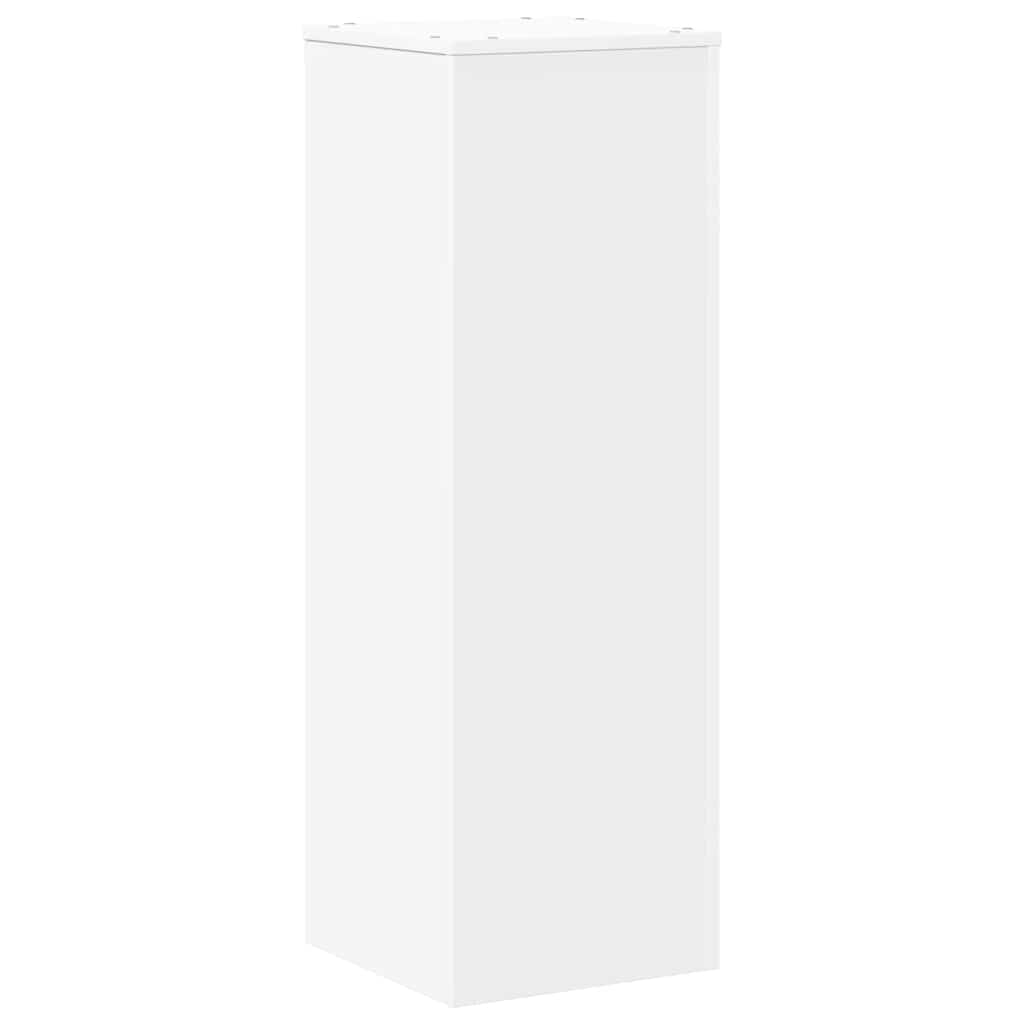 Supporto per Piante Bianco 33x33x100 cm in Truciolato