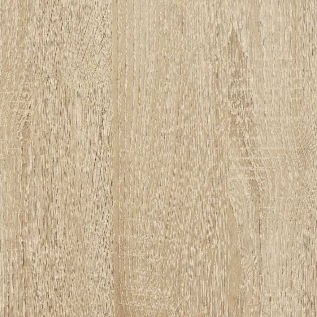 Supporto per Piante Rovere Sonoma 33x33x100cm Legno Multistrato