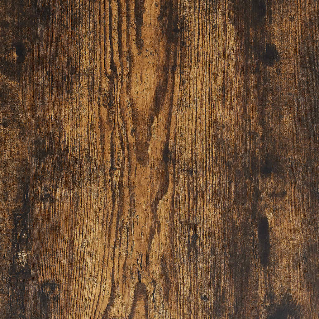 Supporto per Piante Rovere Fumo 33x33x100 cm in Truciolato