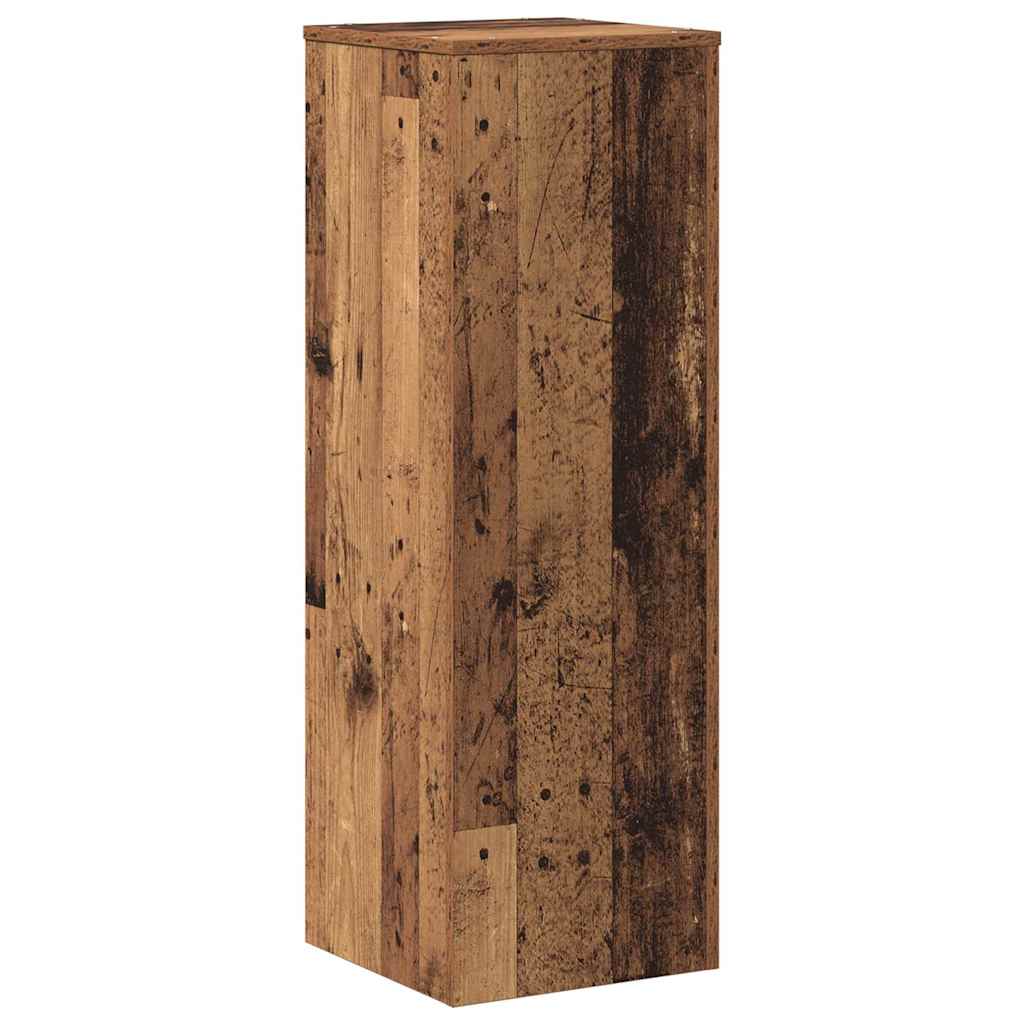 Supporto per Piante Legno Vecchio 33x33x100 cm in Truciolato