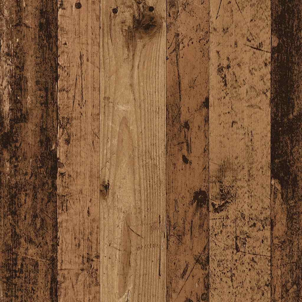Supporto per Piante Legno Vecchio 33x33x100 cm in Truciolato