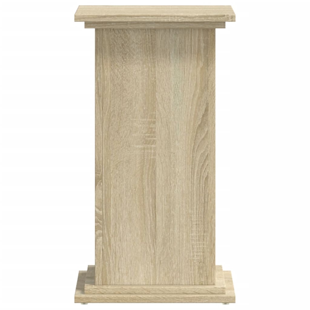 Supporto per Piante Rovere Sonoma 33x33x60 cm Legno Multistrato