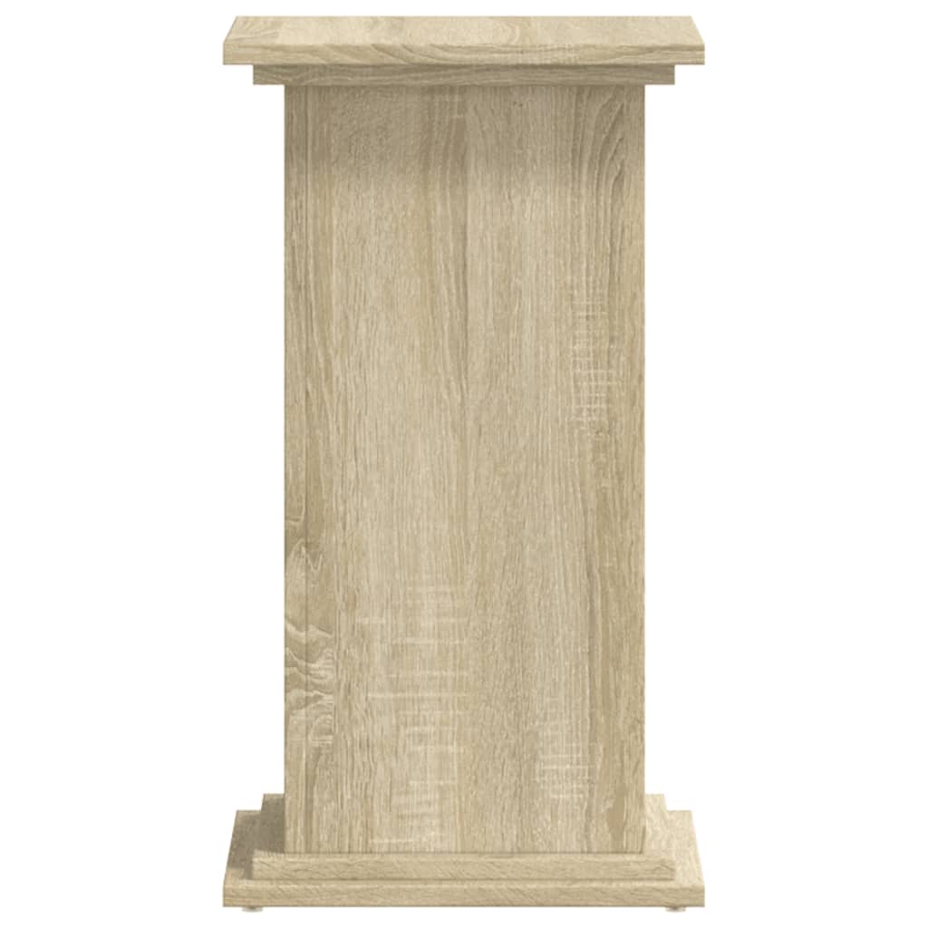 Supporto per Piante Rovere Sonoma 33x33x60 cm Legno Multistrato