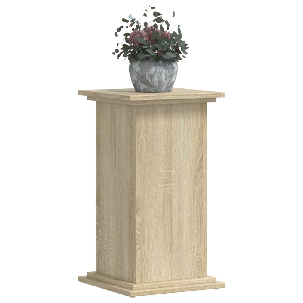 Supporto per Piante Rovere Sonoma 33x33x60 cm Legno Multistrato