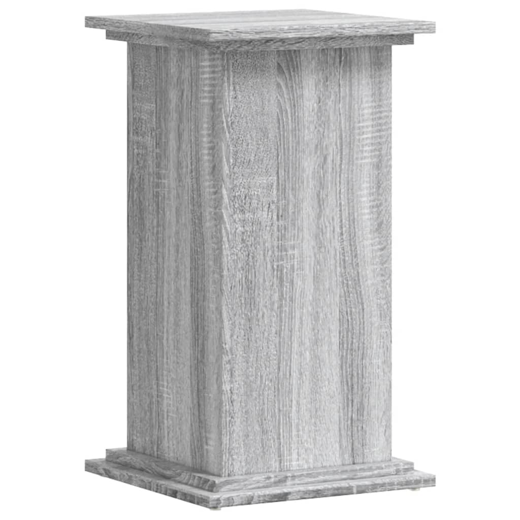 Supporto per Piante Grigio Sonoma 33x33x60 cm Legno Multistrato
