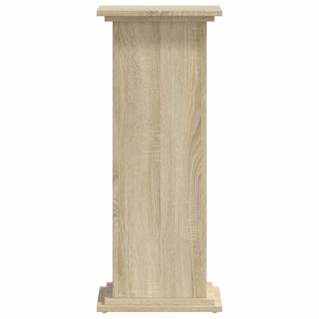 Supporto per piante Rovere Sonoma 33 x 33 x 80 cm