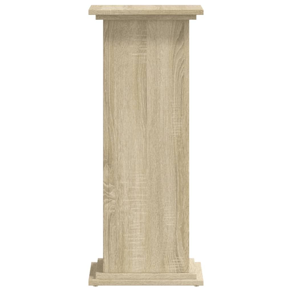 Supporto per piante Rovere Sonoma 33 x 33 x 80 cm