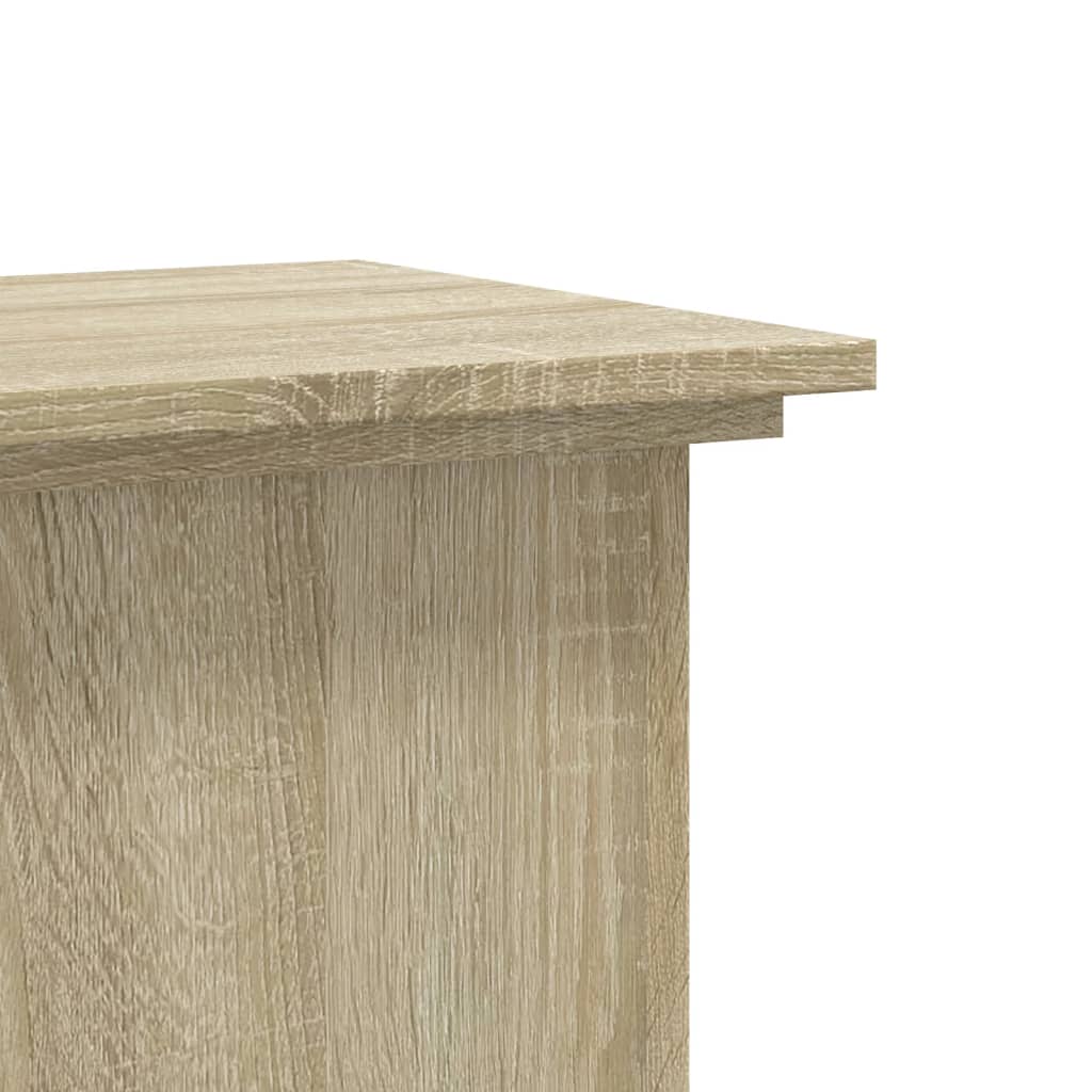 Supporto per piante Rovere Sonoma 33 x 33 x 80 cm