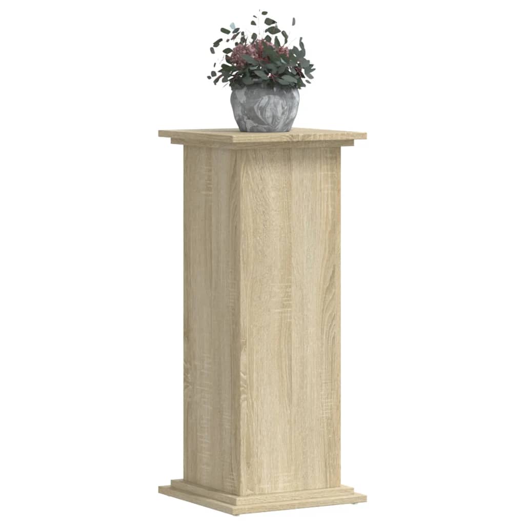 Supporto per piante Rovere Sonoma 33 x 33 x 80 cm