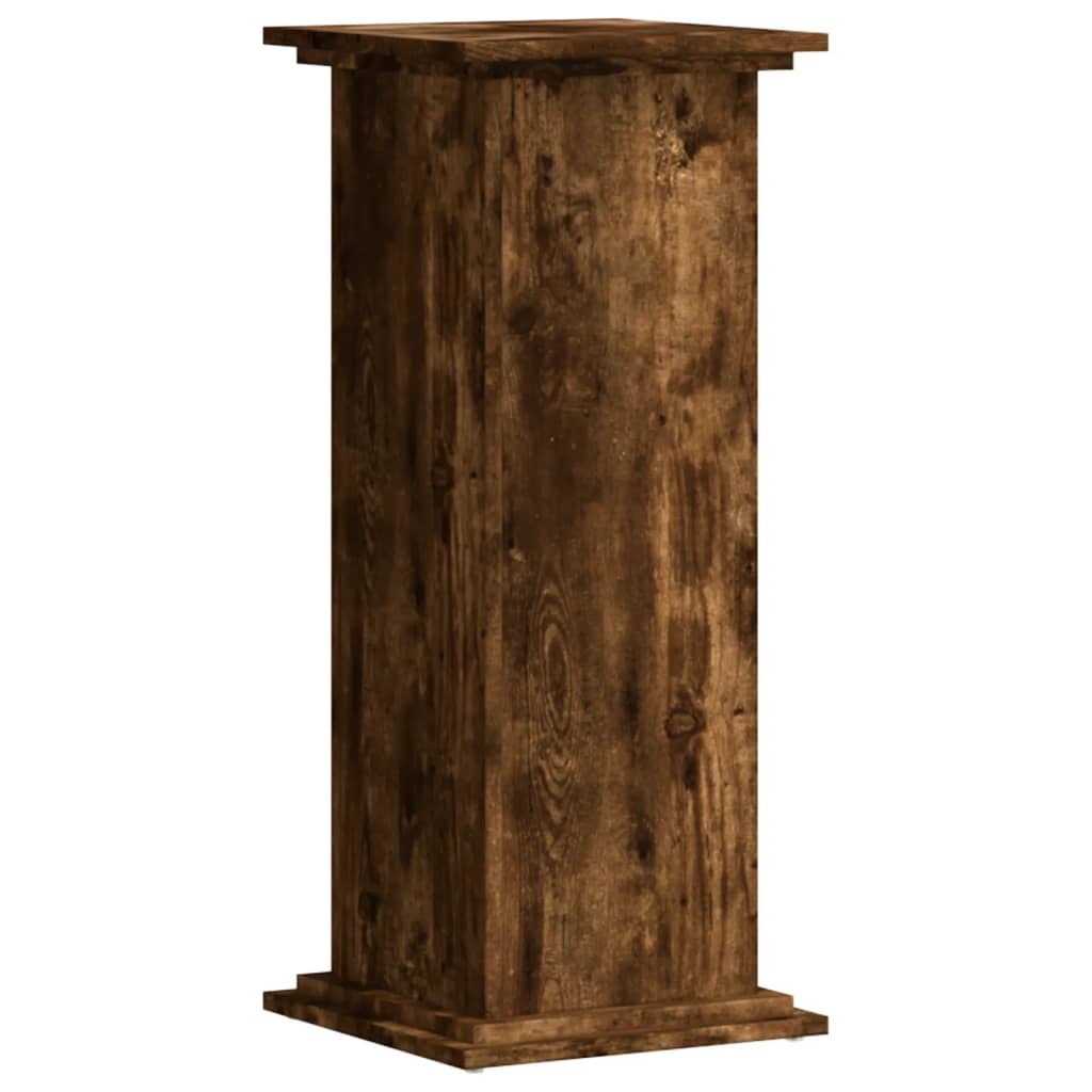 Supporto per piante Rovere Fumo 33 x 33 x 80 cm